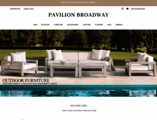 pavilionbroadway.co.uk screenshot