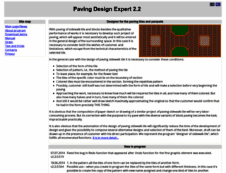 paving-expert.com screenshot