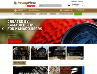 pavingplace.co.uk screenshot