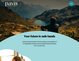 pavis.co.uk screenshot