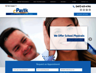 pavlikchiropractic.com screenshot