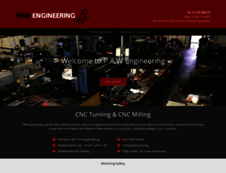 paw-engineering.co.uk screenshot