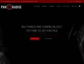 paw-radise.net screenshot