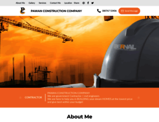 pawan-construction-company.ueniweb.com screenshot