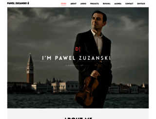 pawelzuzanski.com screenshot