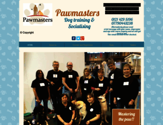 pawmasters.co.uk screenshot