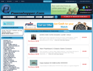 pawnshopper.com screenshot