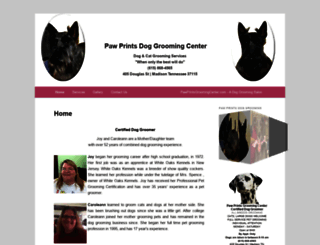 pawprintsgroomingcenter.com screenshot