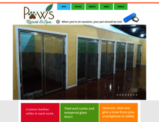 paws-resort.com screenshot