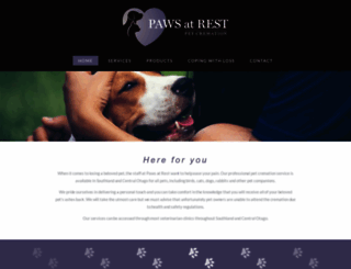 pawsatrest.co.nz screenshot