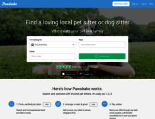 pawshake.com.hk screenshot