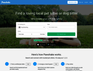 pawshake.com.sg screenshot