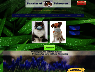pawsiesofprinceton.com screenshot