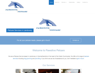 pawsitive-petcare.co.uk screenshot