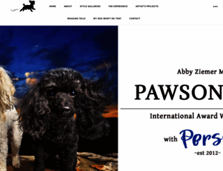 pawsonality.photography screenshot