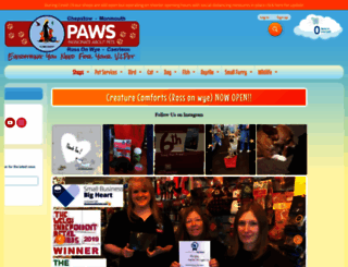pawspets.co.uk screenshot