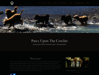 pawsuponthecowlitz.com screenshot