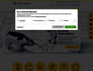 paxbank.de screenshot