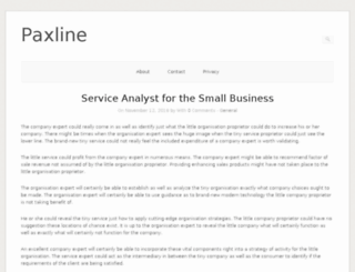 paxline.com screenshot