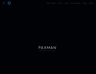 paxmanscalpcooling.com screenshot