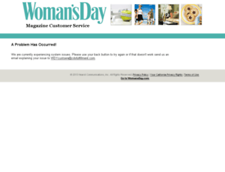 pay.womansday.com screenshot