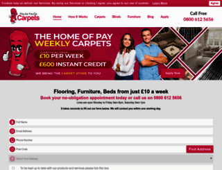 payasyougocarpets.com screenshot