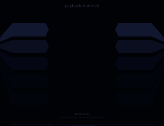payback-karte.de screenshot