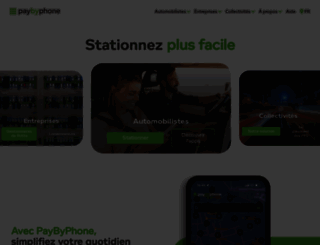 paybyphone.fr screenshot