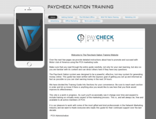 paychecknationtraining.com screenshot