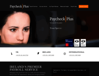 paycheckplus.co.uk screenshot