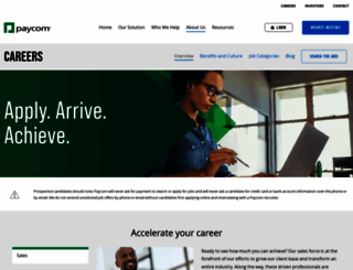 paycomjobs.com screenshot