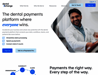 payconnect.dentalxchange.com screenshot
