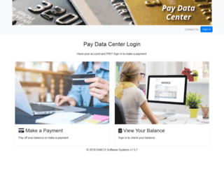 paydatacenter.com screenshot