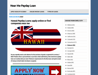 paydayloanhawaii.net screenshot