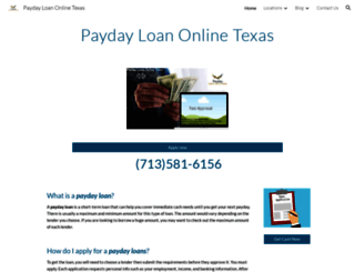 paydayloanonlinetexas.com screenshot