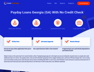 paydayloansgeorgia.net screenshot
