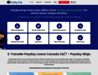 paydayninja.ca screenshot