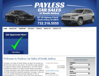 paylesscarsalesnj.com screenshot