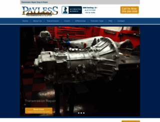 paylesstransmission.com screenshot