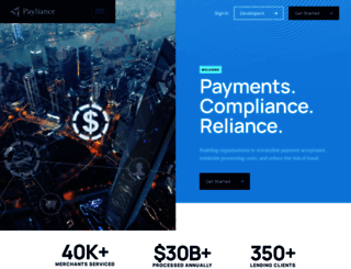 payliance.com screenshot