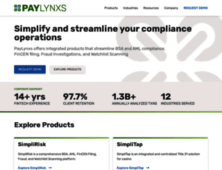 paylynxs.com screenshot