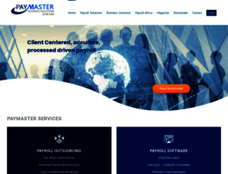 paymaster.co.za screenshot
