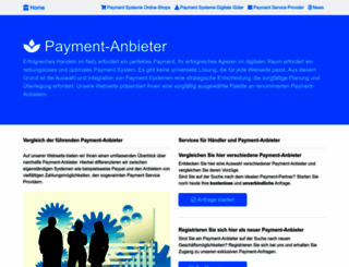 payment-anbieter.de screenshot