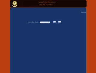 payment.keralapolice.gov.in screenshot