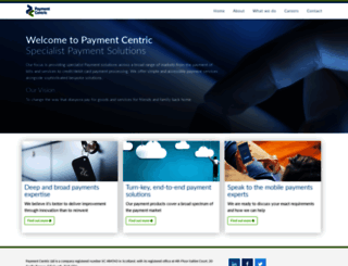 paymentcentric.co.uk screenshot