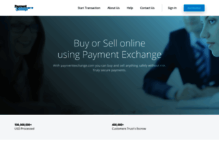 paymentexchange.com screenshot