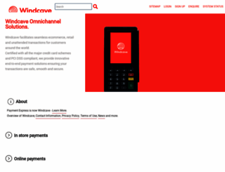 paymentexpress.com screenshot