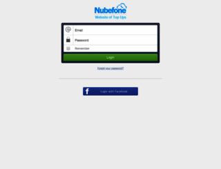 payments.nubefone.com screenshot