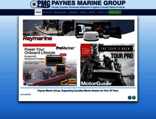 paynesmarine.com screenshot