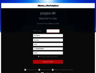 paypa.de screenshot